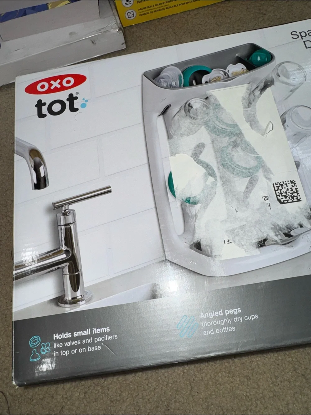 OXO Tot Space Saving Drying Rack Brand New